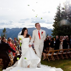Aspen Wedding Deck photography