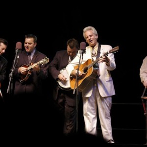 Del McCoury performing.