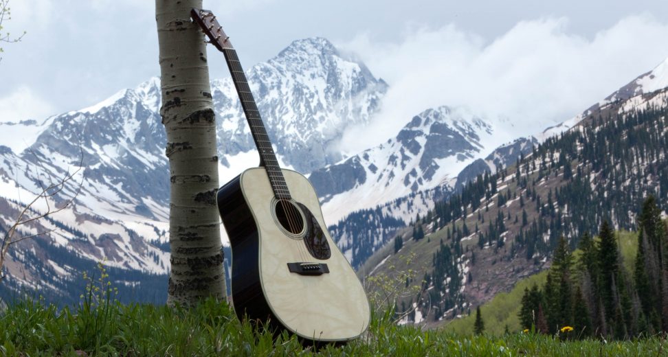 A Collings at Capitol Creek Trailhead